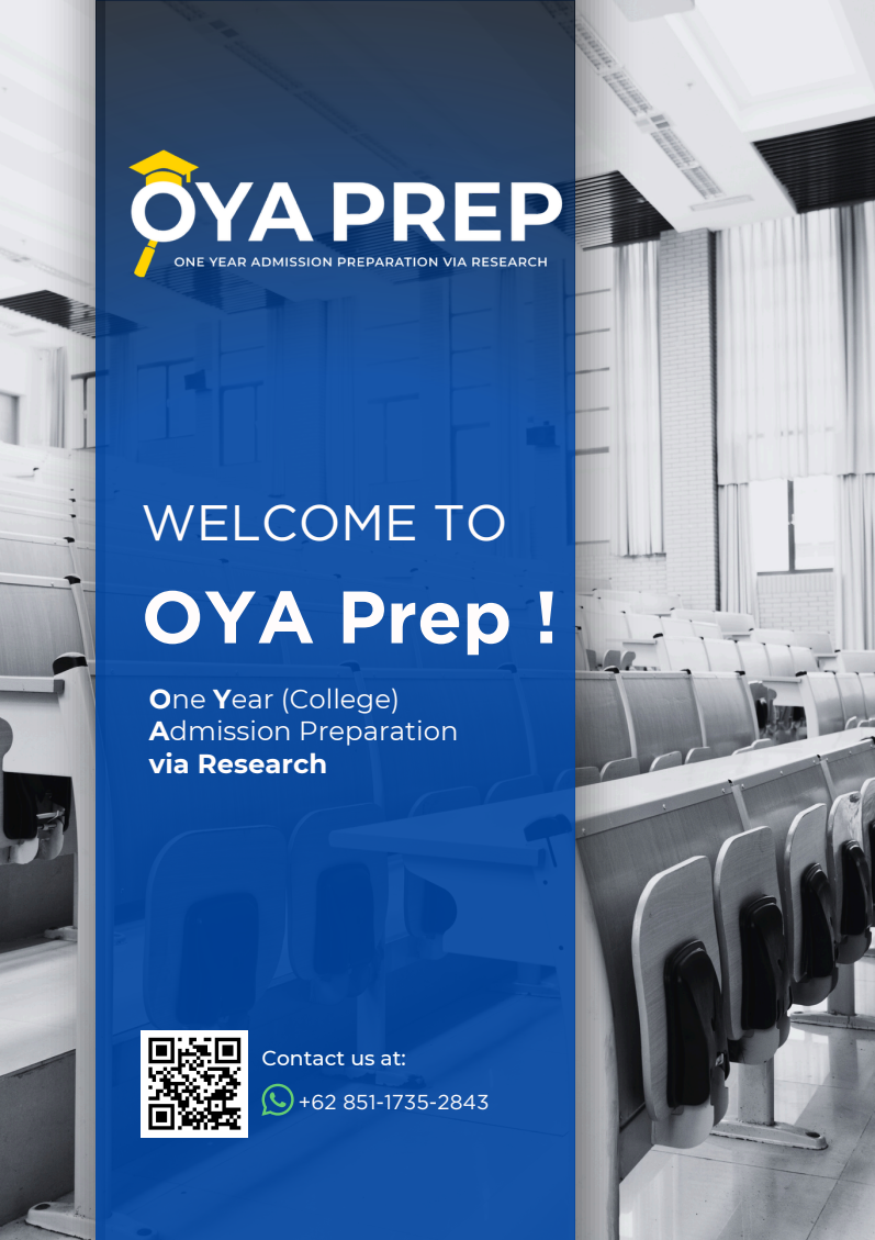 OYA Prep Program Overview - Page 1